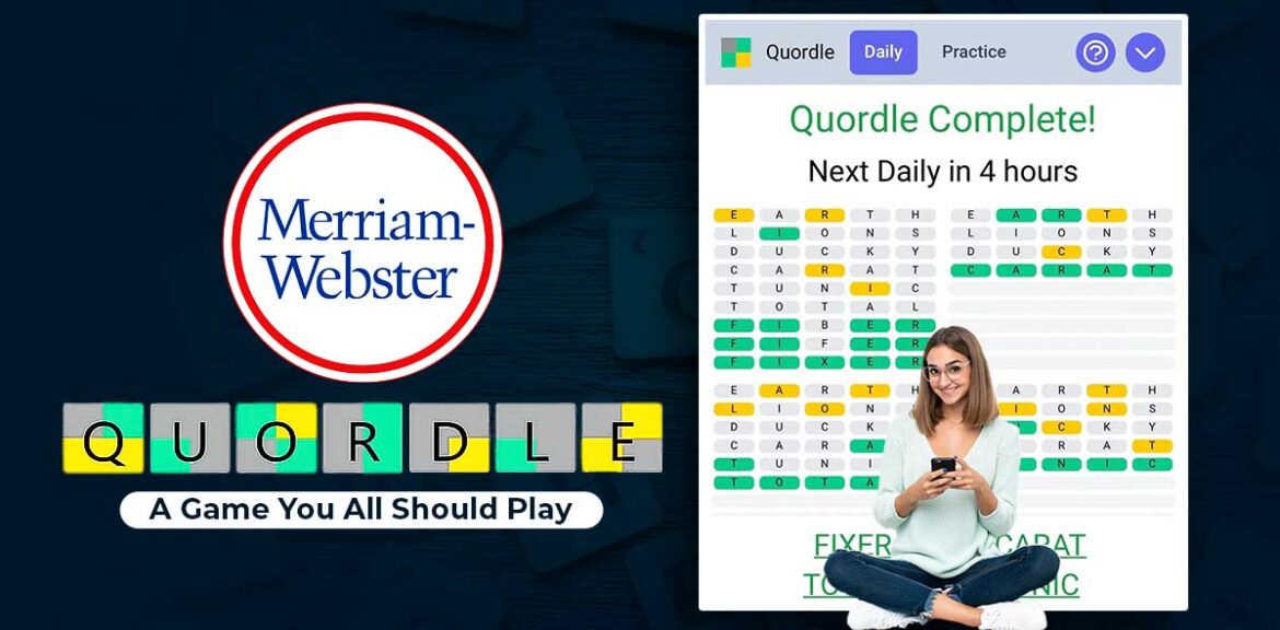 Merriam Webster Quordle