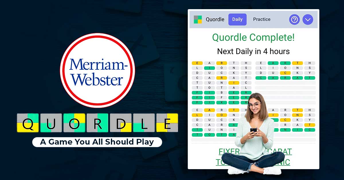 Merriam Webster Quordle