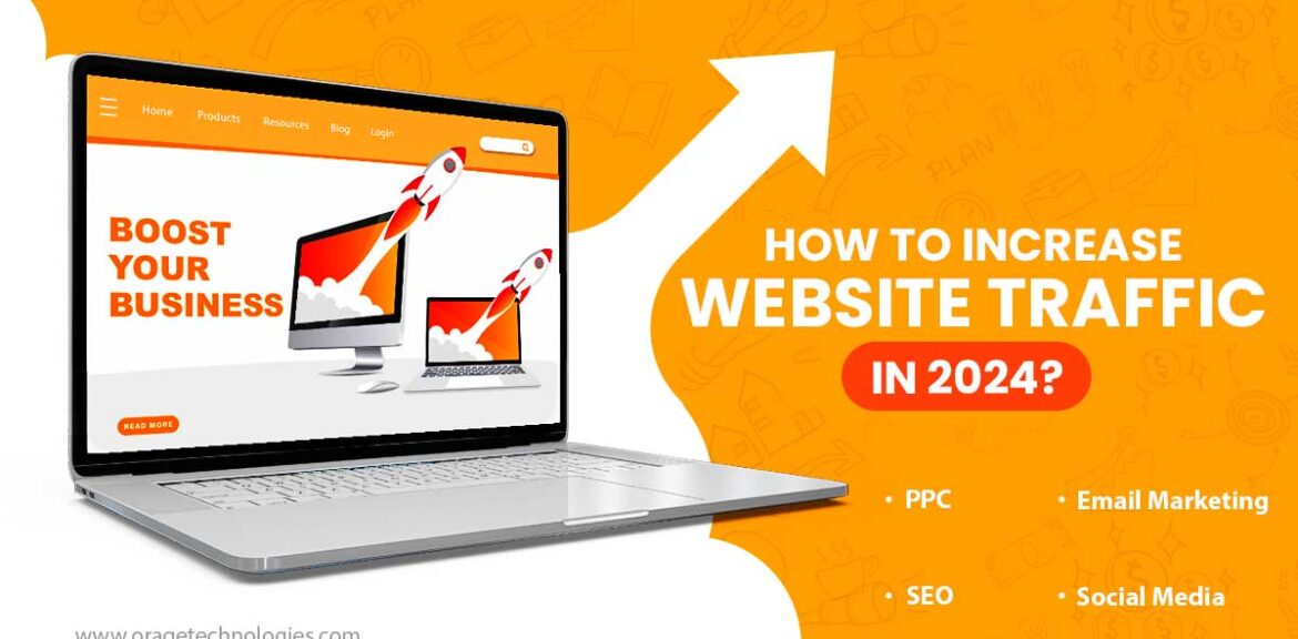 How to increase website traffic in 2024.